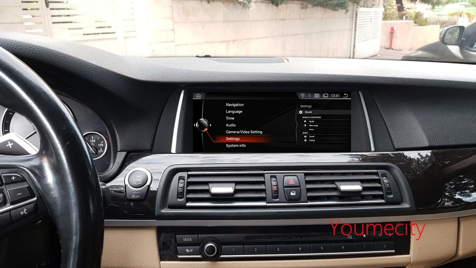 Youmecity 10 2 дюймов Автомобильный DVD gps для BMW 5 серии F10/F11 2011 2016 лет радио видео плеер
