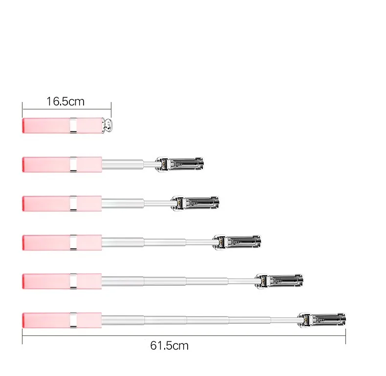 Селфи палка монопод селфи Выдвижная 3,5 мм Проводная мультяшная селфи пало помады для samsung Iphone 6 Plus huawei девушка милый подарок