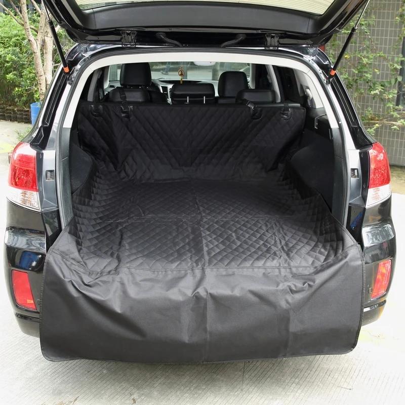 

Pet Car Seat Waterproof Dog Car Trunk Car Mat Non Slip Car Trunk Protector Back Seat Cover Pockets for SUV Pet Barrier Bags