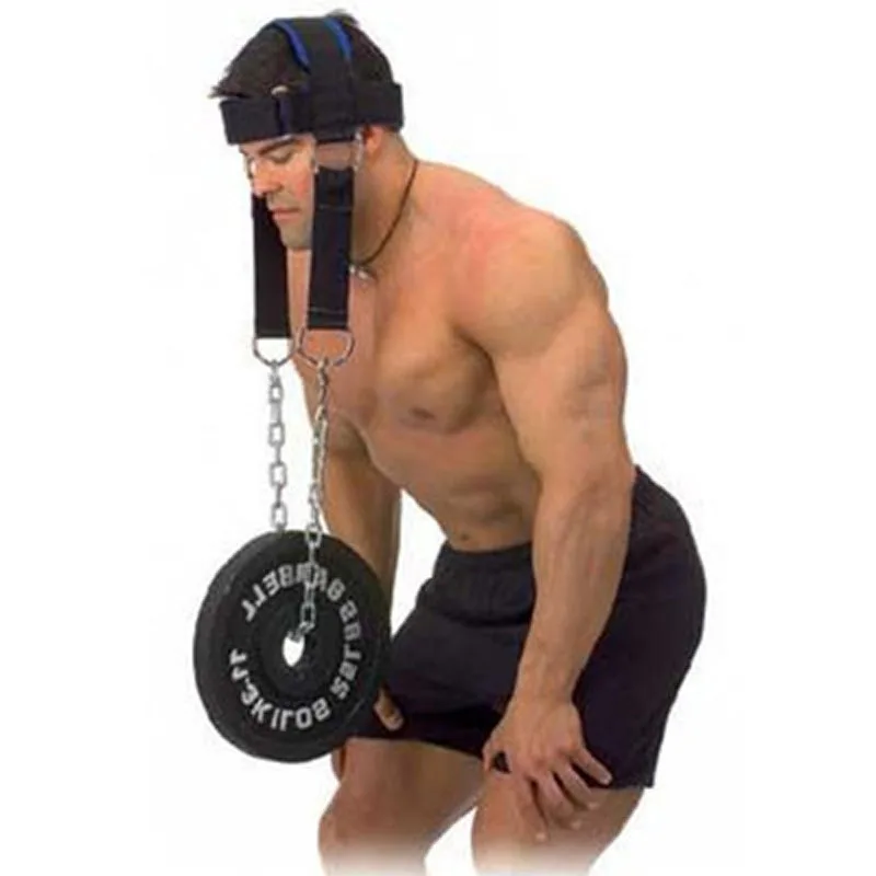 

Head Neck Training Weight Lifting Belt Grip Wrist Wraps Strap Strengh Exercise Fitness Body Building Gym Dumbbell Trainer