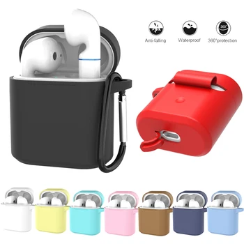 

For Honor FlyPods Silicone Earphone Case For Honor FlyPods Pro Charging Box Anti-slip Protective Cases For Huawei FreeBuds 2 Pro