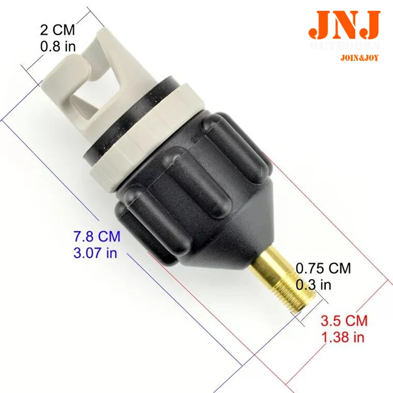 Бесплатная доставка надувной sup stand up paddle доска воздушный переходник клапана надувная лодка каяк соединитель для пневмонасоса
