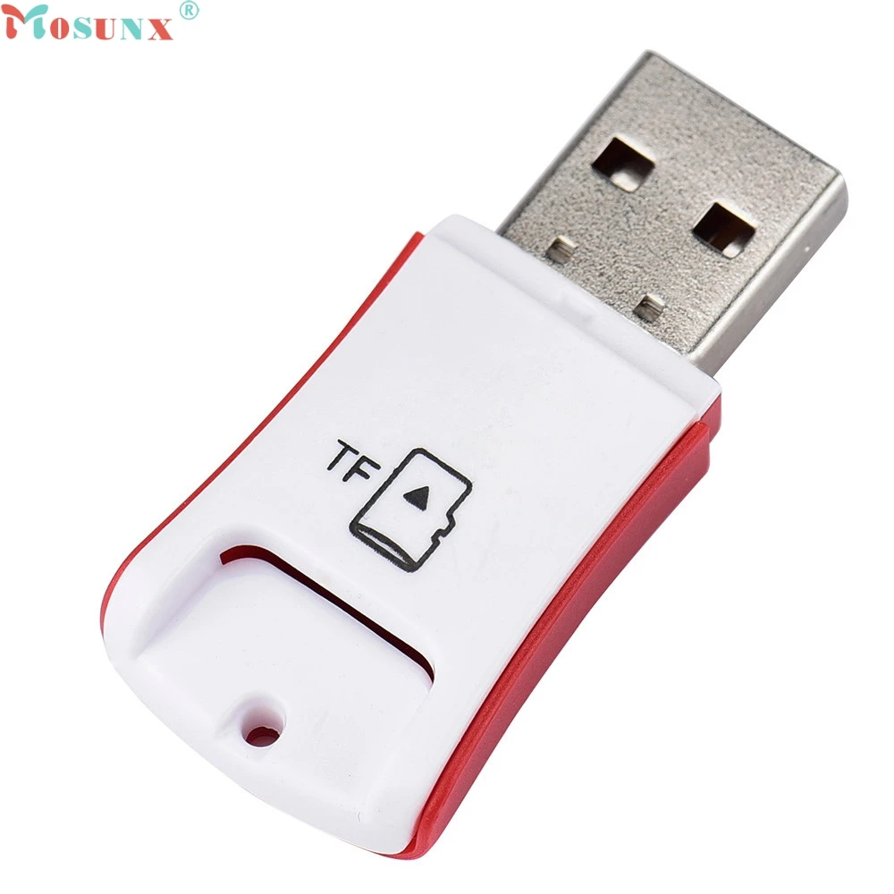 

Mosunx Factory Price High Speed Mini USB 2.0 Micro SD TF T-Flash Memory Card Reader Adapter 0307 Drop Shipping