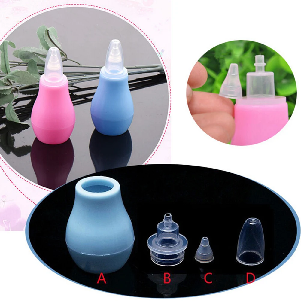 Silicone Newborn Baby Children Nose Aspirator Toddler Nose