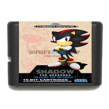 Shadow(In Sonic 1) игровой картридж новейшая 16 битная игровая карта для sega Mega Drive/Genesis system