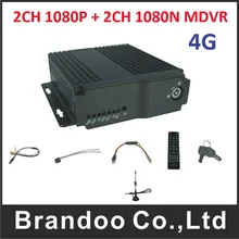 4G Mobile DVR h.264 4G 4CH Mobile DVR mobile Digital Vehicle Recorder for school bus taxi truck