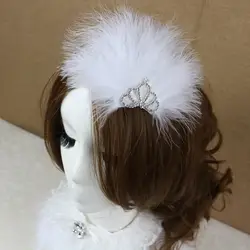 Hisuma 2018 ручной работы Для женщин Банкетный фотографии Корона Головные уборы орнамент новый Свадебная вечеринка со стразами зажим для волос
