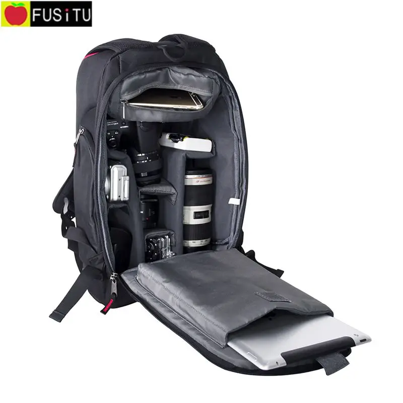 

Professional Photographic Waterproof Multi-functional Digital Video Bag DSLR Camera Backpack Photographer Bag
