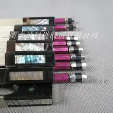 Углеродного волокна Скрипки Лук Ebony вкладывая разноцветный ушка