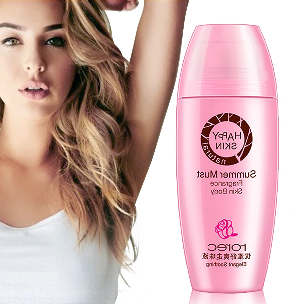 Brand New 50ml Body Lotion Deodorant Roll on Bottle Body Underarm Odor