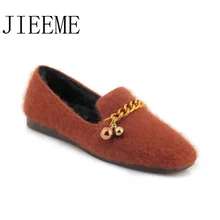 Новое поступление; милые женские замшевые лоферы без застежки с квадратным носком; цвет черный, желтый