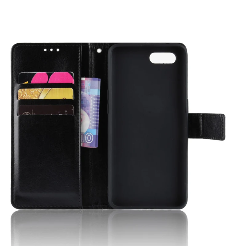 OPPO K1 PU leather+TPU flip case_3