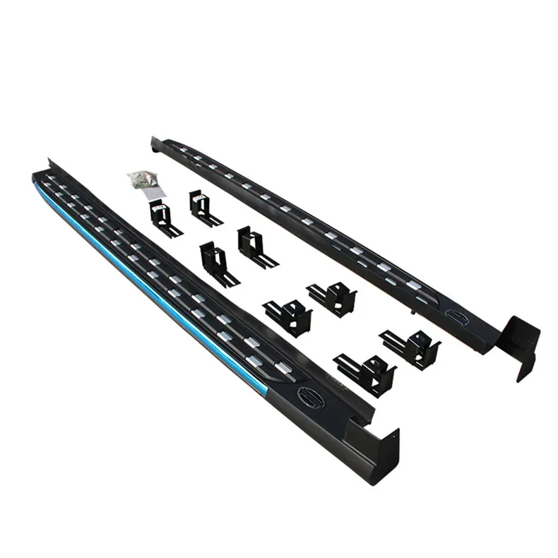 

Suitable FOR Volkswagen VW Tiguan 2017 2018 New Design Aluminium Running Board Side Step Nerf Bar