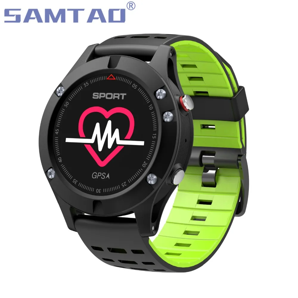 

ISANTAO F5 GPS Smart Watch Wearable Devices Activity Tracker Bluetooth 4.2 Altimeter Barometer Thermometer GPS Sport Wristbands