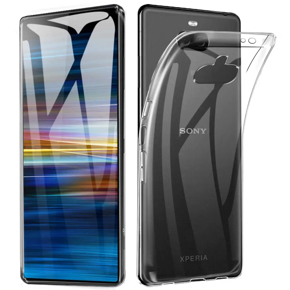 

Ultra Thin Transparent Soft Silicone TPU Case Cover For SONY Xperia 1 10 XA2 Ultra Plus XZ2 Compact Premium L1 L2 L3 XZ3 Dual