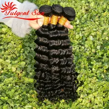 Rosa Hair Products Malaysian Deep Wave,3pcs Malaysian Curly Virgin Hair Bundle Deals,Malaysian Virgin Human Hair Extensions
