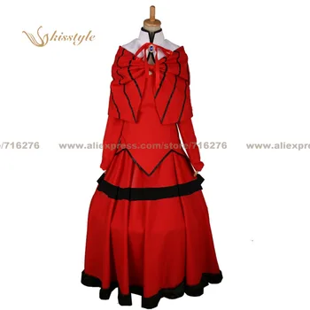 

Kisstyle Fashion Campione! Erica Blandelli Red Dress Uniform COS Clothing Cosplay Costume,Customized Accepted