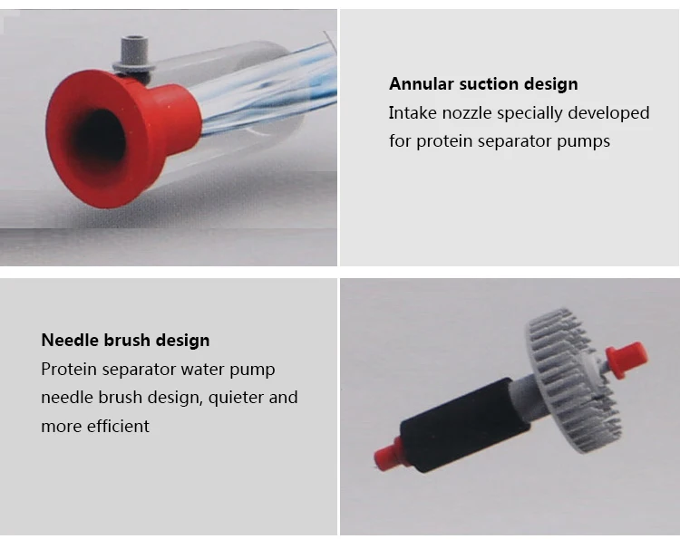 24V скиммер Bubble Magus Curve A8 аквариум Внутренний отделитель белка дренажный насос соленой морских рифов игла колесо насос Вентури 700-900L