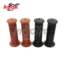 Черный коричневый moto rcycle руль для Harley Davidson Ducati универсальная рукоятка мотоцикла руль для мотоцикла moto cross ручки часть