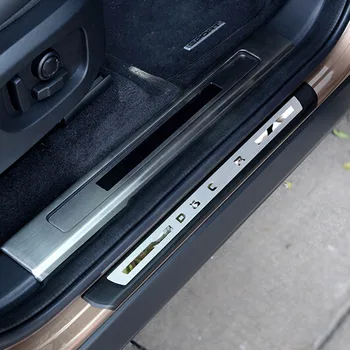 

Welcome Pedal Thresholder Protective Scuff Strip Board Sticker Trim Cover For Discovery Sport Interior Accessories