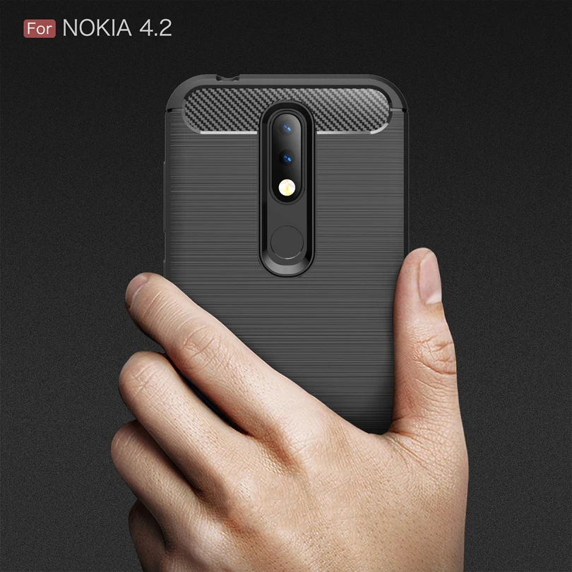 

For Nokia 4.2 / Nokia4.2 Case Soft TPU Rugged Protective Back Phone Case For Nokia 4.2 Cover For Nokia 4.2 / Nokia4.2 Case