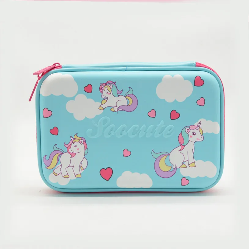 Чехол для карандашей с животными EVA estuche escolar dinosaur, чехол для карандашей Kawai trousse scolaire stylo astuccio scuola papelaria, чехол для ручек - Цвет: cake pencilcase