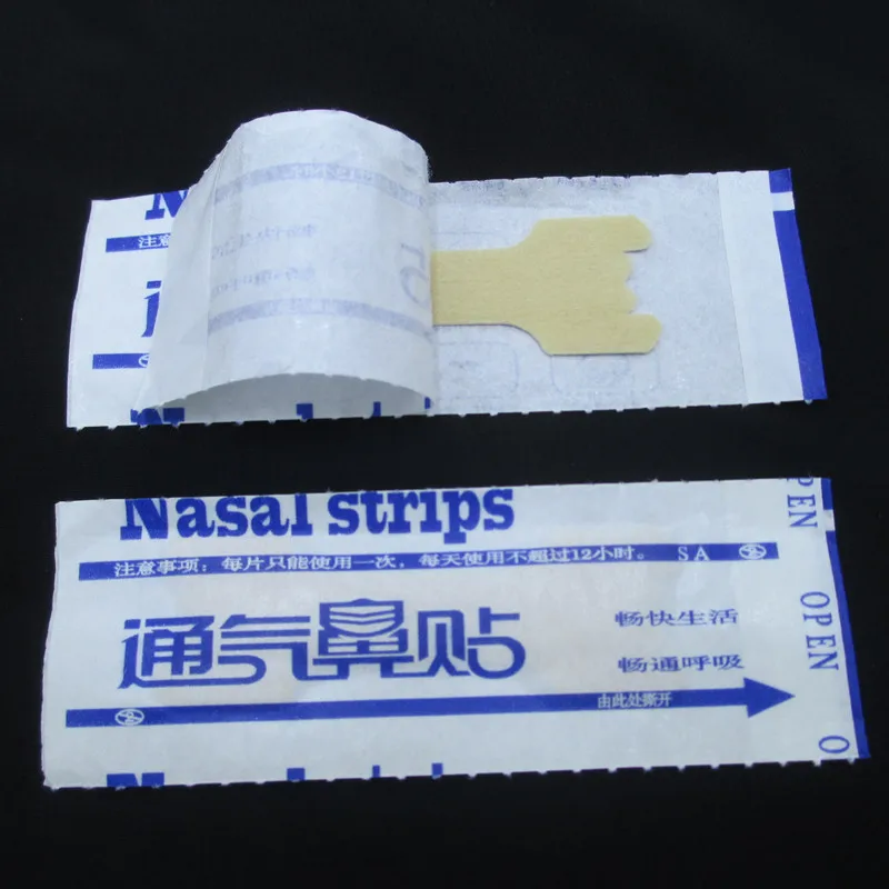 10 pcs Easy Sleeping Anti-snoring Nasal Strips Right Better Right Way to Stop Snoring Easier Better Breathe Snore Stopper Straps