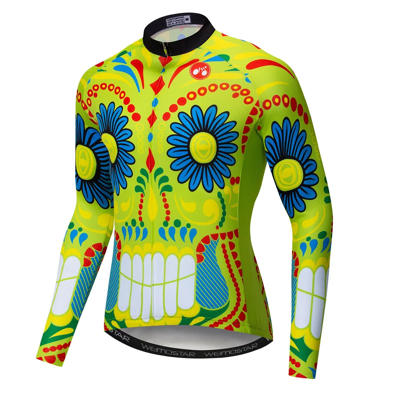 Pro Team Велоспорт Джерси MTB Велосипедный Спорт Рубашка с длинными рукавами Ropa Ciclismo Mountaion велосипед одежда Гонки Спортивная череп - Цвет: CD5103
