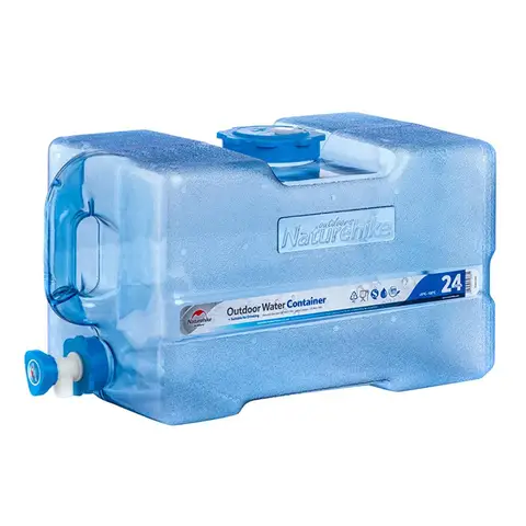 Tanque de Água de Grande Capacidade ao ar Recipiente de Água Chaleira de Condução com Torneira Transporte da Gota Balde Livre Portátil Camping Piquenique 24l