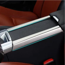 Высокое качество 2 шт. нержавеющая сталь для Volvo S60/S60L/V60/XC60 подстаканник подлокотник коробка серебро украшения Аксессуары