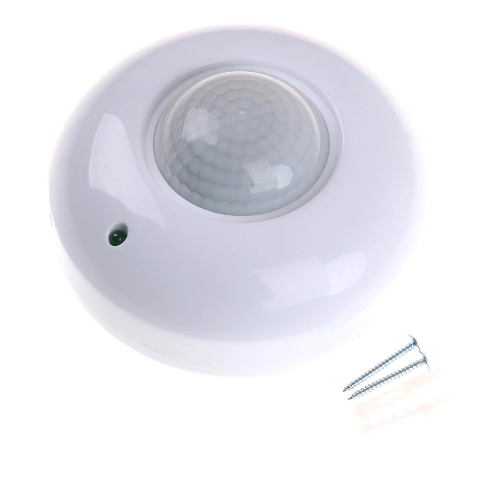 

2018 New Arrival Occupancy Sensor 360 Degree PIR Motion Light Switch Ceiling Recessed For Toilet Kitchen Stair Good Quality
