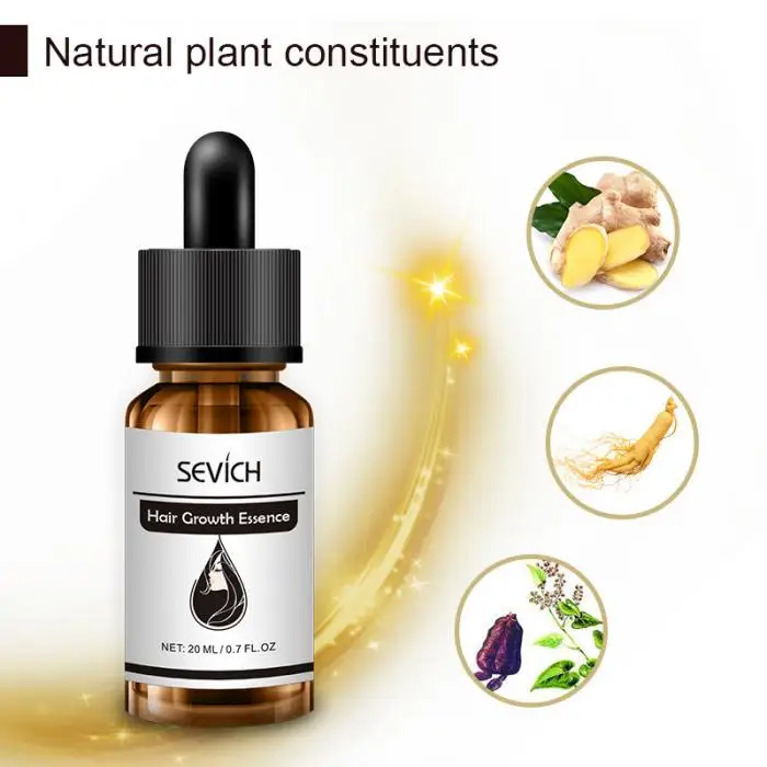 Sevich средство для роста волос масло быстрое мощное жидкое Лечение Эфирное масло для ухода за волосами OR88