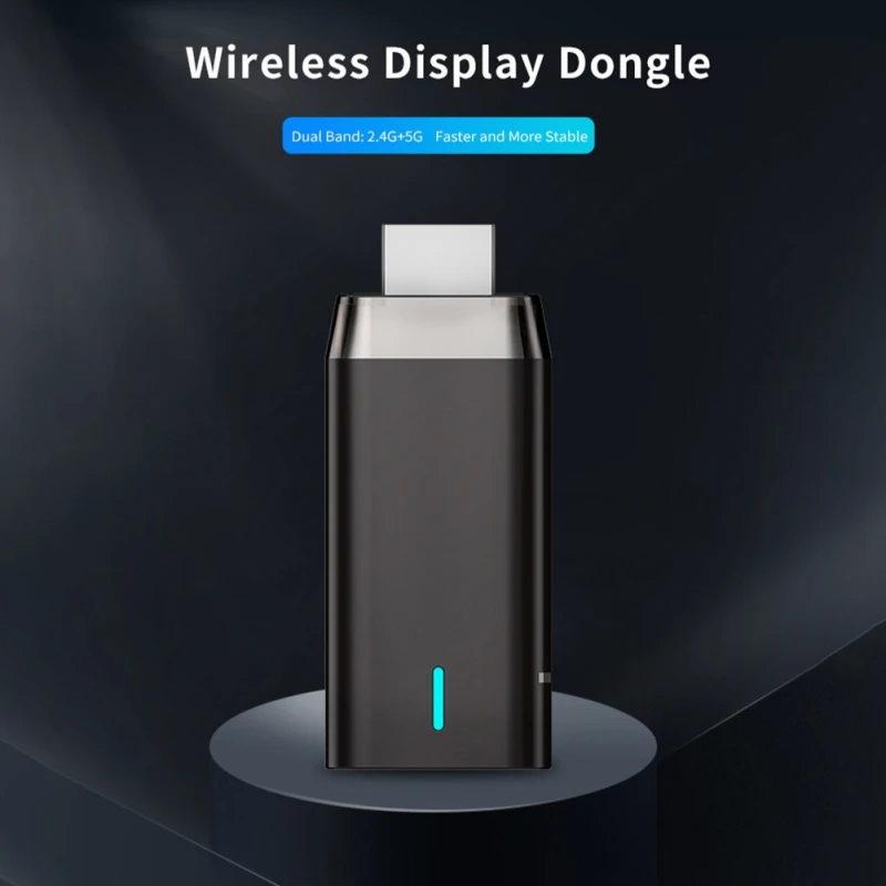 Mirascreen D8 Wifi 2,4G/5G Дисплей ТВ ключ 1080P Miracast Airplay отзеркаливание DLNA к HD ТВ адаптер для iPhone Android Cromecast