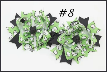 

free shipping 50set3.5''pigtail bows character hair bows a set of two inspired hair bows princess hair bows clips
