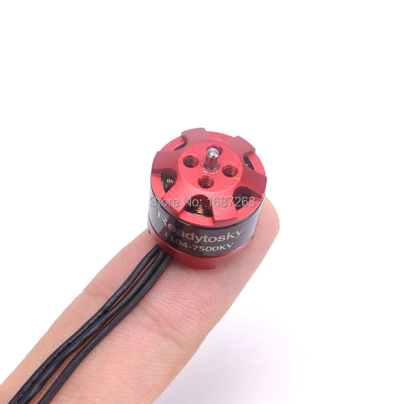 4 шт./лот 1104 7500KV 2 3S бесщеточный двигатель для iX2 90 мм Q90 Mini FPV Racer Racing Drone Запчасти