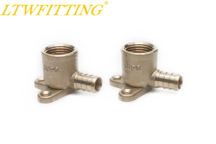LTWFITTING Lead Free Brass PEX Crimp Fitting 1/2 LTWFITTING Lead Free Brass PEX Crimp Fitting 1/2