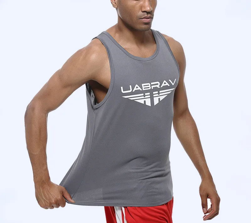 ESHINES Fashion Quick-drying Breathable Fitness Clothes Men's Loose Large Size Basketball Running Training Casual Sports Vest | Спорт и