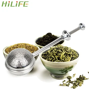 

HILIFE Reusable Adjustable Tea Strainer Ball Spice Tea Tool Accessories Stainless Steel Teapot Tea Infuser Filter