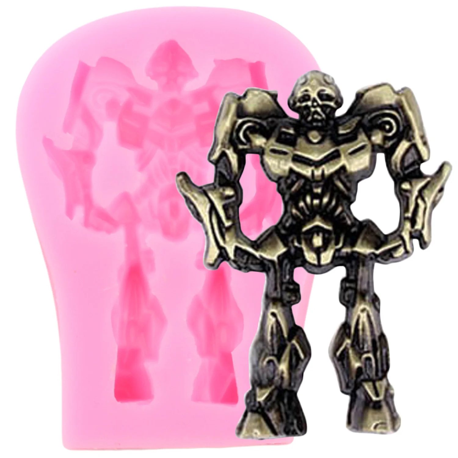Download 2 TRANSFORMER Fondant Mold Chocolate Candy Gumpaste Soap Resin Clay Bakeware Molds & Pans ...