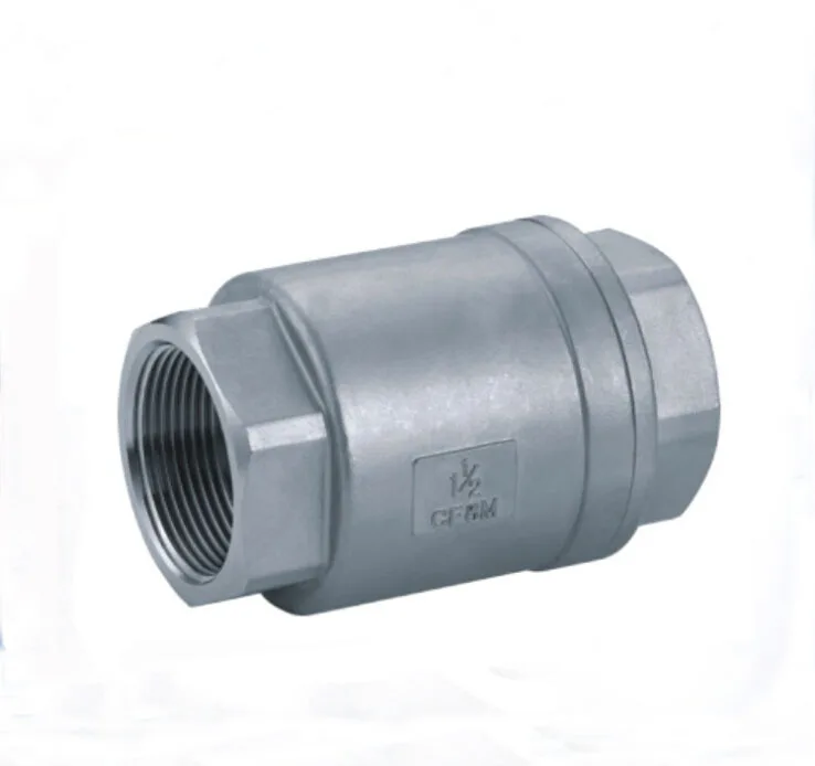 

1 1/4 inch 2PC Spring vertical lift check valve