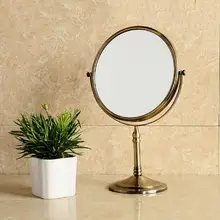 Новое поступление " зеркало для макияжа 1:1 и 1:3 Лупа антикварное косметическое зеркало ванная комната двусторонний зеркальный стол для ванной