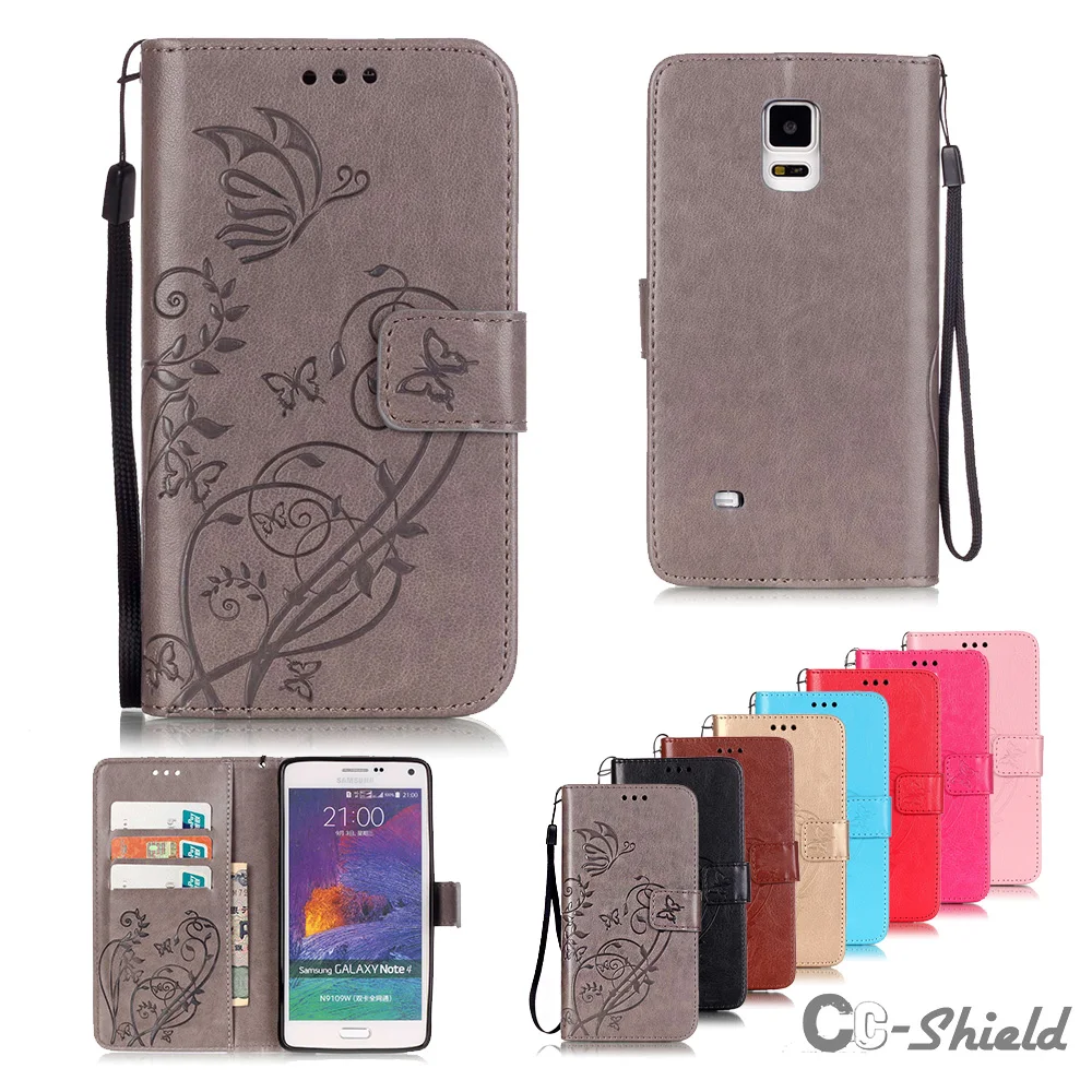 

Flip Case for Samsung Galaxy Note 4 Note4 N910C N910U N910F N910V N910T SM-N910U SM-N910F SM-N910V SM-N910T phone silicone box