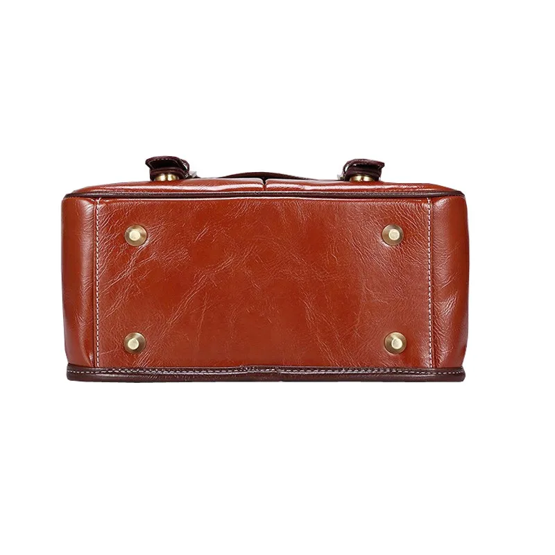 retro caso couro do plutônio bolsa ombro