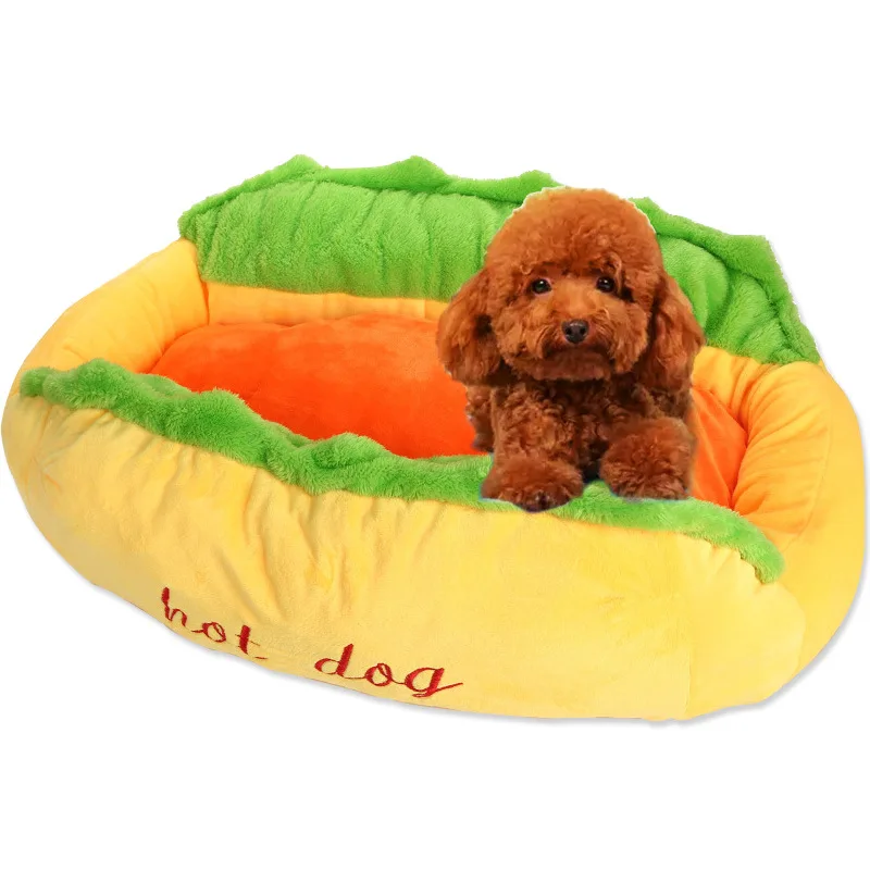 Hot Dog Bed Pet Winter Beds Fashion Sofa Cushion Supplies Warm Dog Mat
