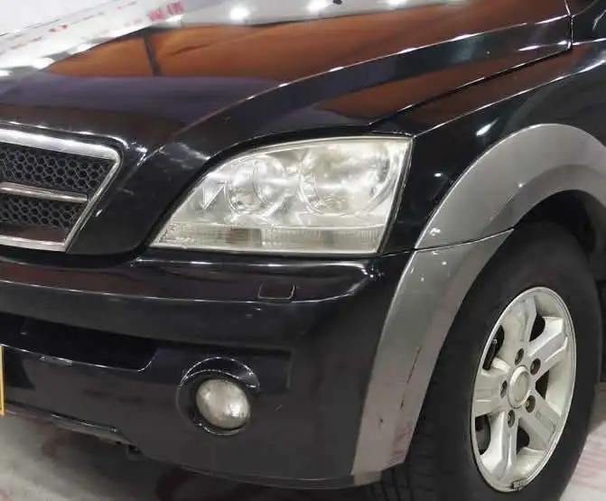 Для Kia Sorento 3,5 2,4 2004-2005 фары абажур прозрачный абажур фары крышка пластик