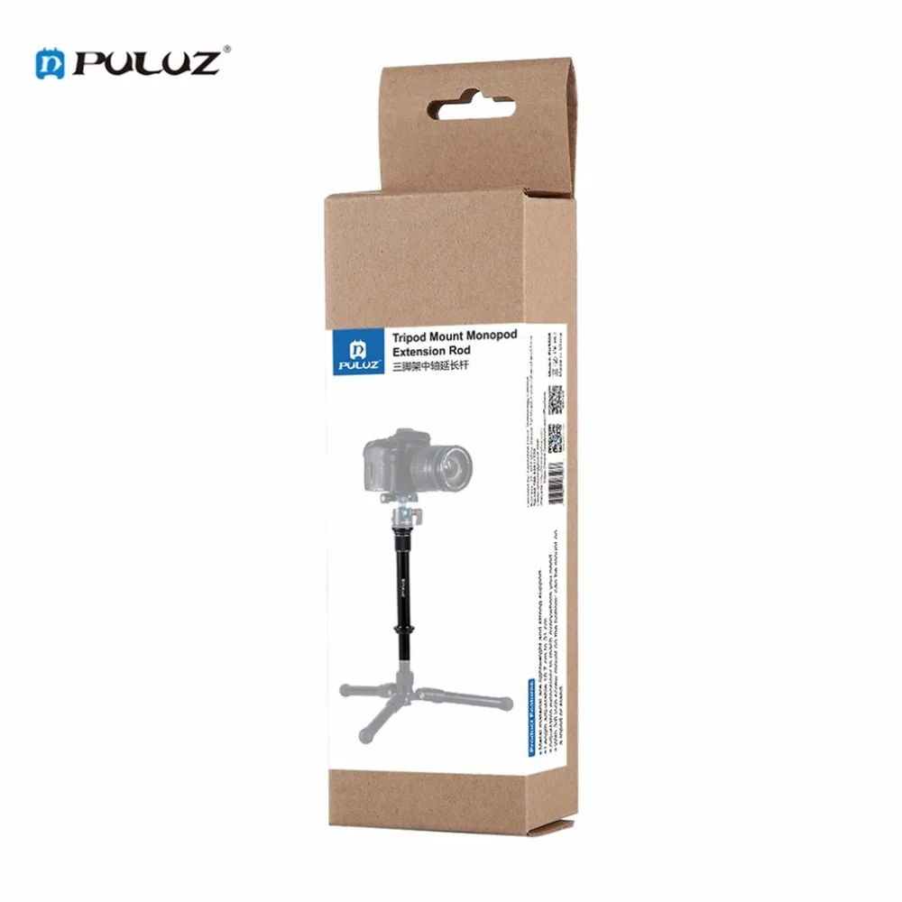  PULUZ Professional 3/8 Inch Screw Metal Handheld Tripod Mount Monopod Extension Rod for DSLR SLR Ca