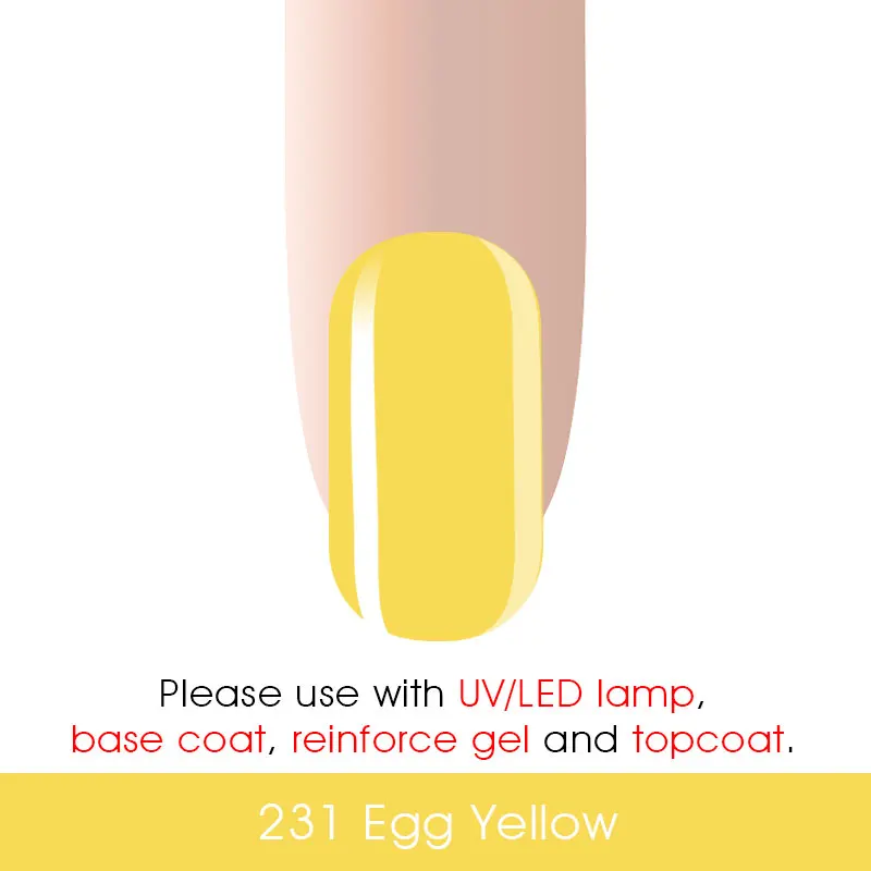 Цветной Гель-лак CANNI для ногтей 194-258, профессиональный салонный светодиодный лак для ногтей, долговечный Блестящий УФ-Гель-лак - Цвет: 231