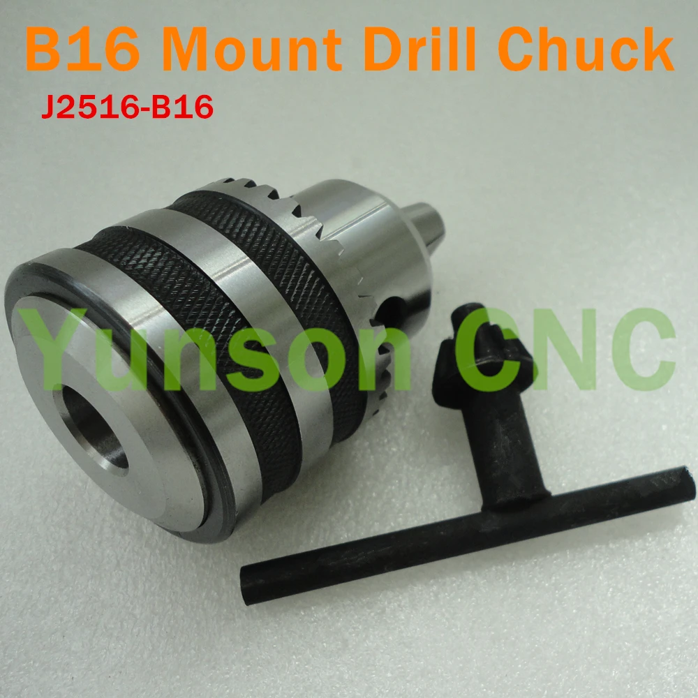 High speed heavy duty Key Type Drilling Chuck with Drill Chuck Arbor