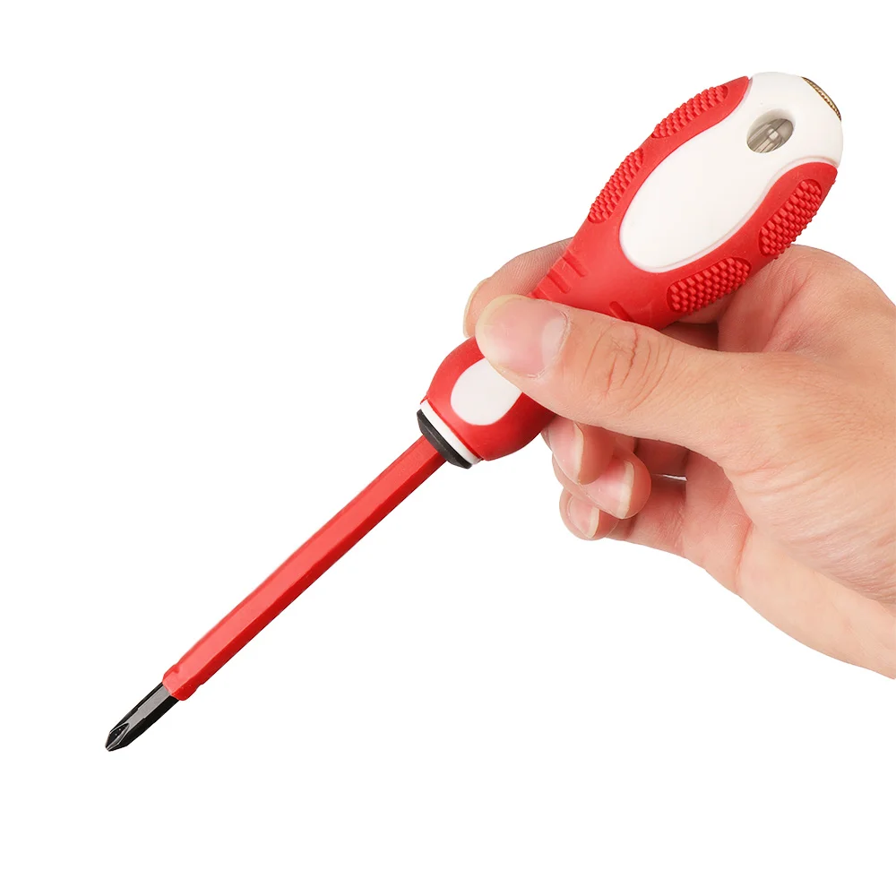 

1Pcs 2 In 1 Dual Heads Screwdriver Dual Head Test Pencil Cross/Slotted Adjustable Repair Props Voltage Meter Electrical Tool