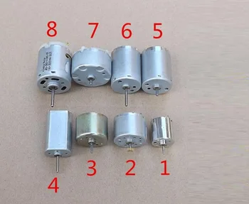 

8PCS Mix Set 3-14VDC 020 370 310 180 365 DC Motor with Large Torque Motor First-class Quality and Long Life,Very Quiet